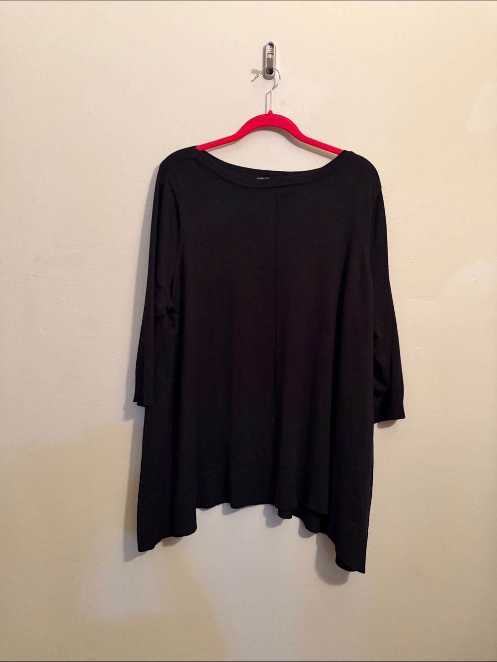 Avenue 3/4 sleeve shark bite sweater 22/24